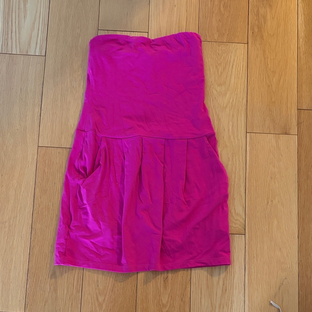 Susana Monaco Strapless Pink Dress